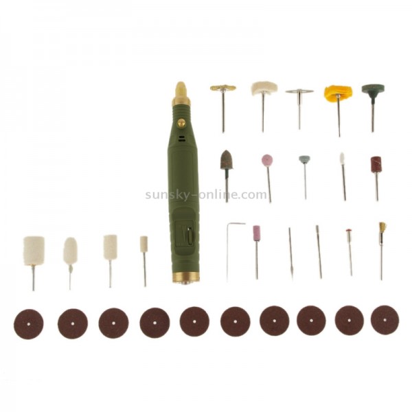 WLXY Carving & Painting & Mark & Deburring & Polishing Electric Drill / Grinder Set (WL-800)