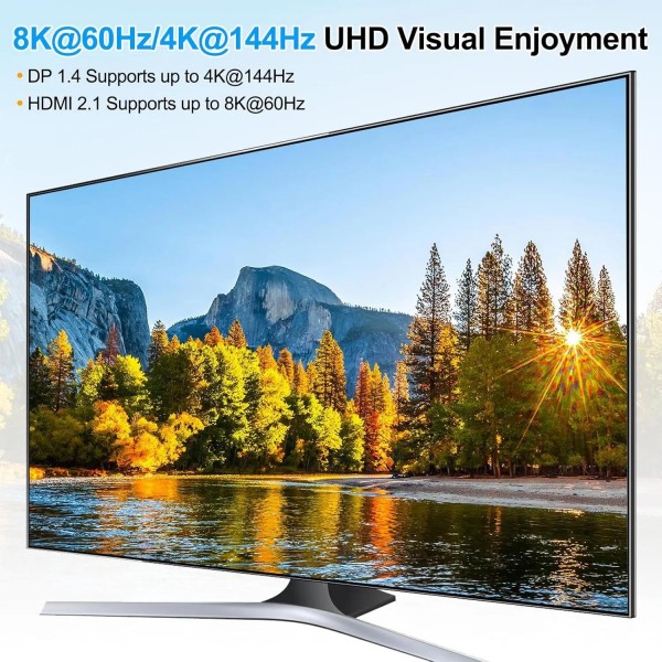 YOUTING YT-203HD 2 In 3 Out KVM USB3.0 Switch EU Plug