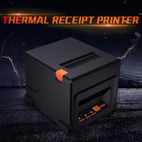 ZJ-8360-L USB Bluetooth Wireless Auto-cutter 80mm Thermal Receipt Printer(AU Plug)