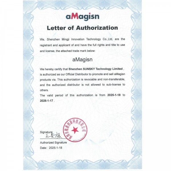 aMagisn Wireless Bluetooth Remote Control for Insta360, GoPro Hero Cameras & Smartphones - 50m Long Range