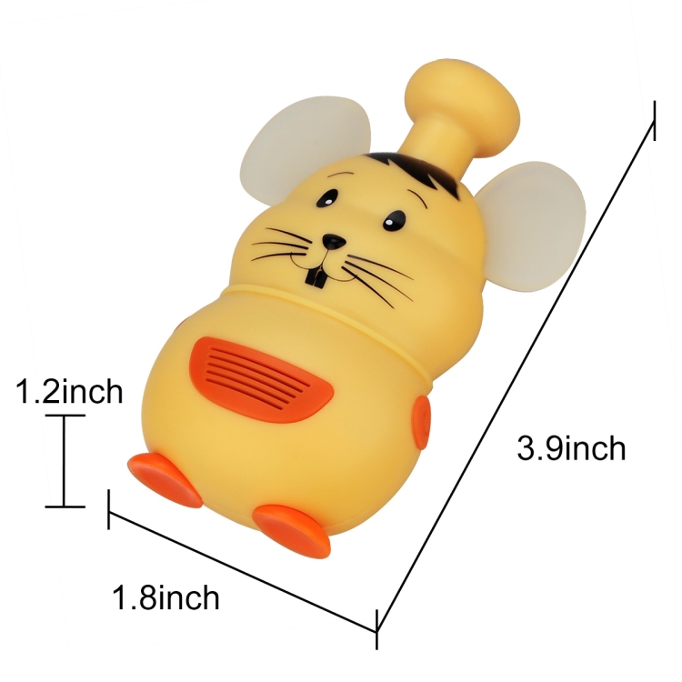 1-Pair-RETEVIS-RT30M-05W-US-Frequency-FRS467-1CH-Mouse-Shape-Children-Handheld-Walkie-TalkieYellow-EDA001528901A