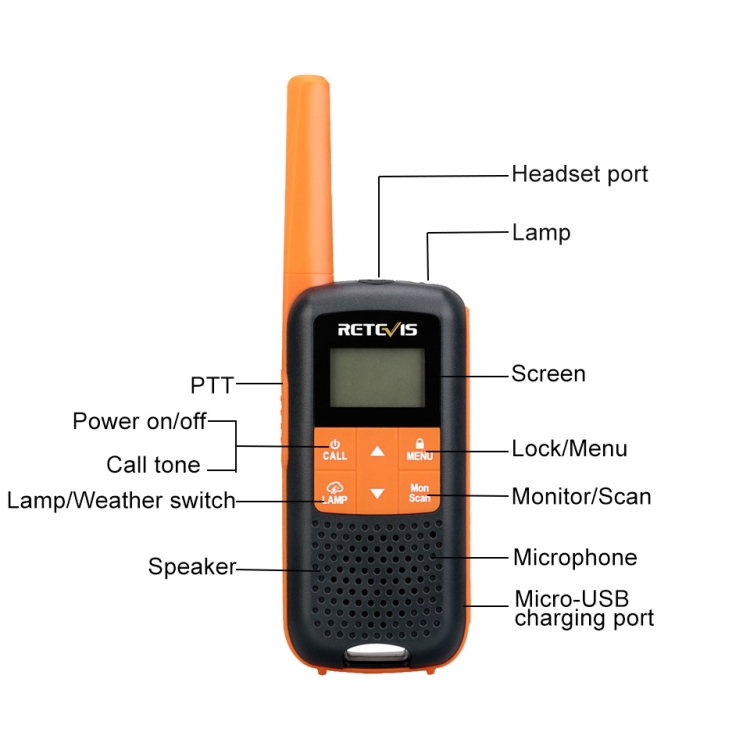 1-Pair-RETEVIS-RT649-PMR446-16CHS-License-free-Two-Way-Radio-Handheld-Walkie-Talkie-EU-Plug-EDA0015511