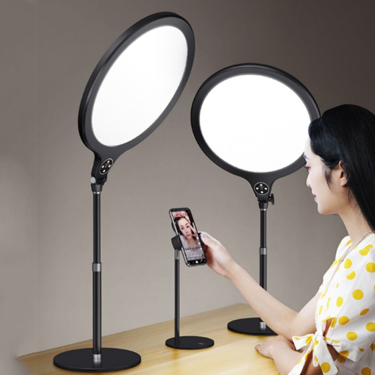 142-inch-36cm-Live-Broadcast-Photography-Desktop-Beauty-Fill-Light-Bracket-StyleLarge-VersionCooling-BracketBlack-TBD0326875806A