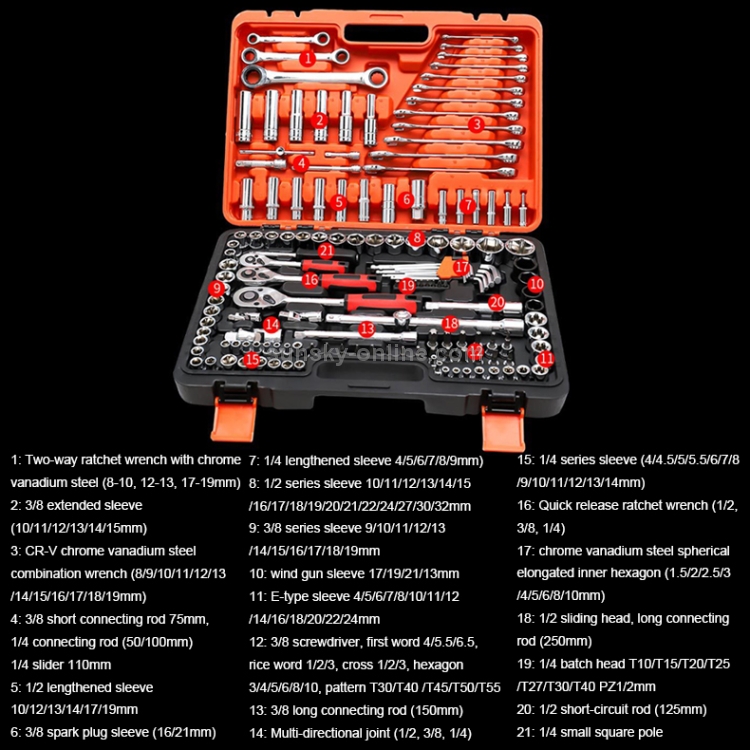 150-In-1-Multi-function-Car-Repair-Combination-Toolbox-Ratchet-Wrench-Set-GRP0040