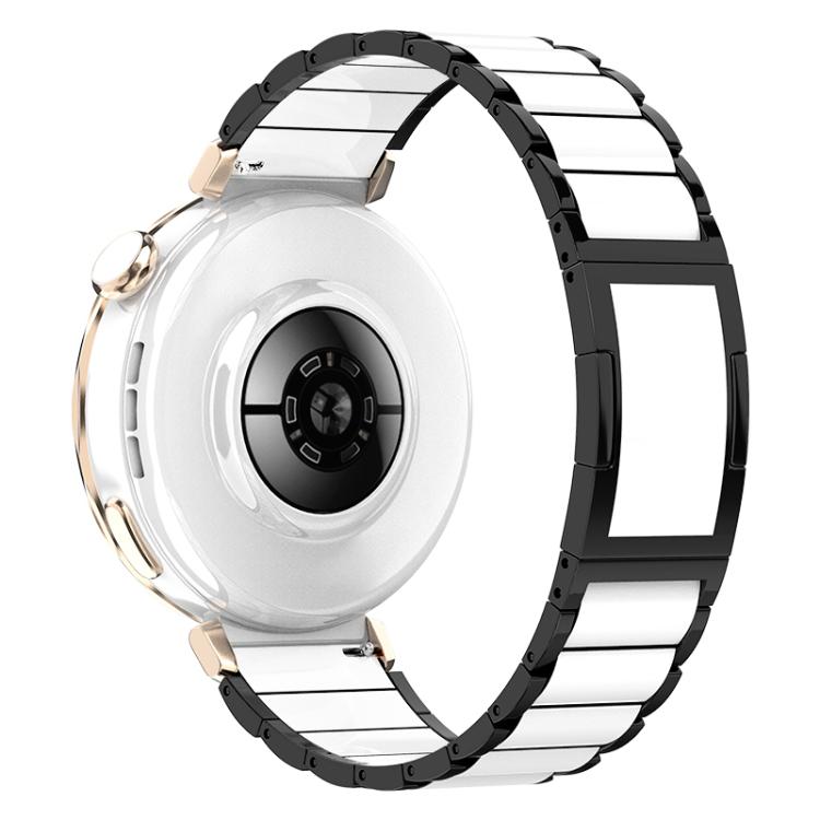 18mm-Ceramic-Quick-Release-Folding-Buckle-Stainless-Steel-Watch-BandBlack-EDA008384401A