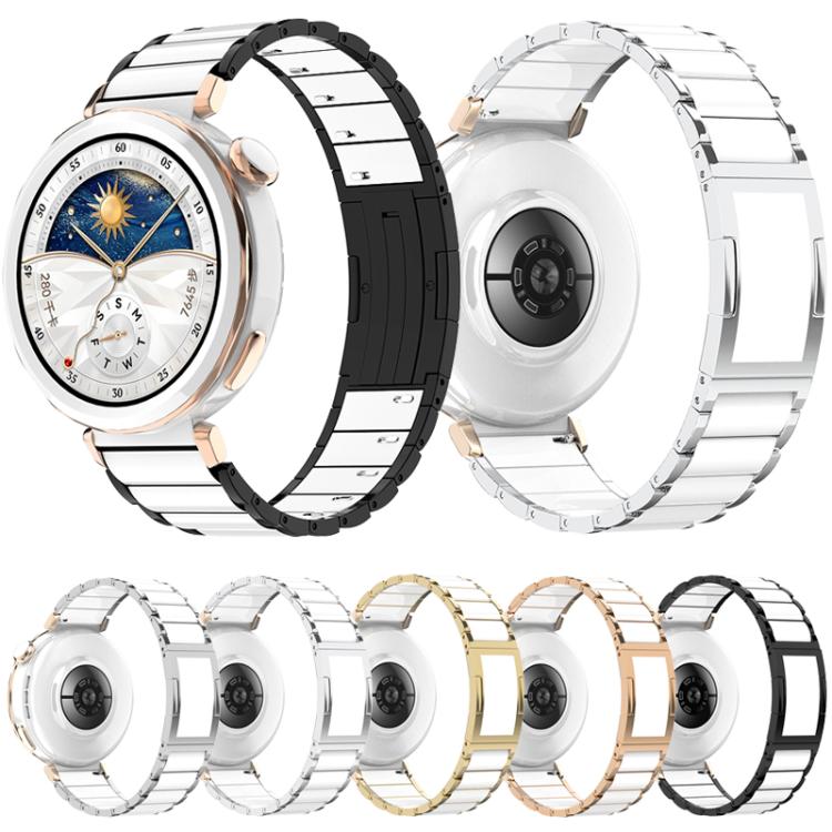 18mm-Ceramic-Quick-Release-Folding-Buckle-Stainless-Steel-Watch-BandBlack-EDA008384401A