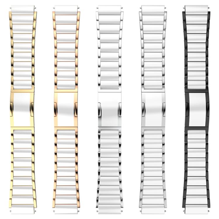 18mm-Ceramic-Quick-Release-Folding-Buckle-Stainless-Steel-Watch-BandBlack-EDA008384401A