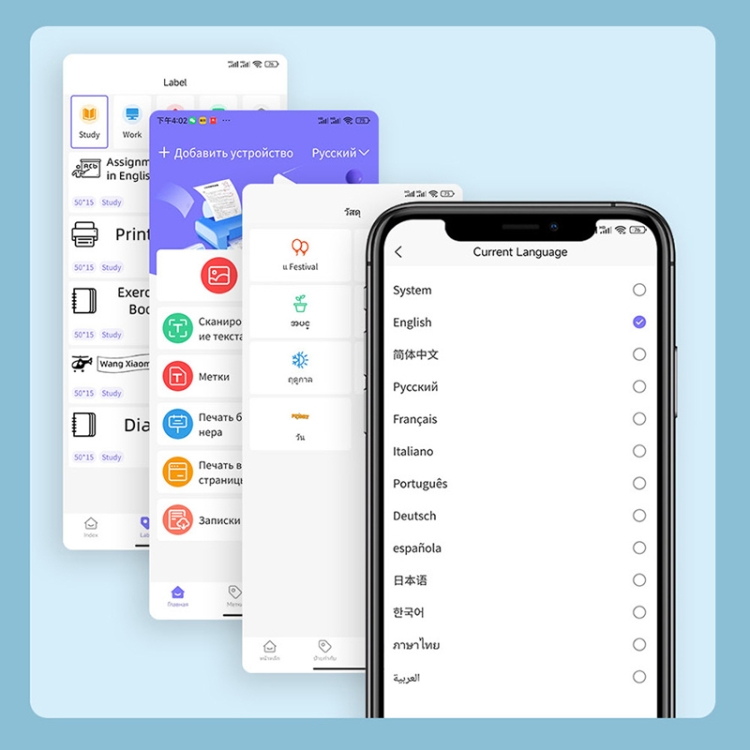 200DPI-Mini-Label-Printer-Thermal-Inkless-Black-And-White-Printer-With-1-Roll-Printing-PaperPink-TBD0605392001B