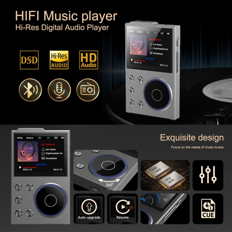 24-Inch-HIFI-Bluetooth-Music-Player-DSD256-Mastering-Sound-Quality-Walkman-Memory-16GBGray-TBD0605306201A