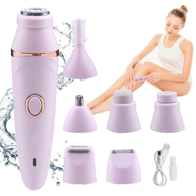 7-In-1-Multifunction-Women-Shaver-USB-Charging-Epilator-Eyebrow-TrimmerWhite-TBD0604843901A