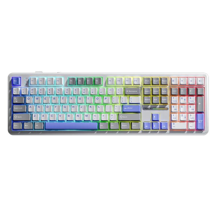 AULA-F108-108-Keys-Wired24GBluetooth-Three-Model-Customizable-RGB-Gaming-Mechanical-KeyboardGray-White-Blue-Caramel-Latte-Axis-EDA008575401A