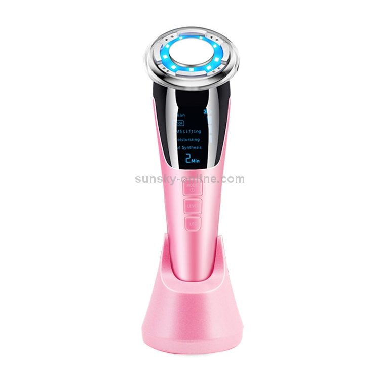 BLK-D818-Facial-Beauty-Instrument-Hot-and-Cold-Color-Skin-Rejuvenation-Instrument-EMS-Micro-Current-Beauty-Introduction-InstrumentPink-HCB2023F