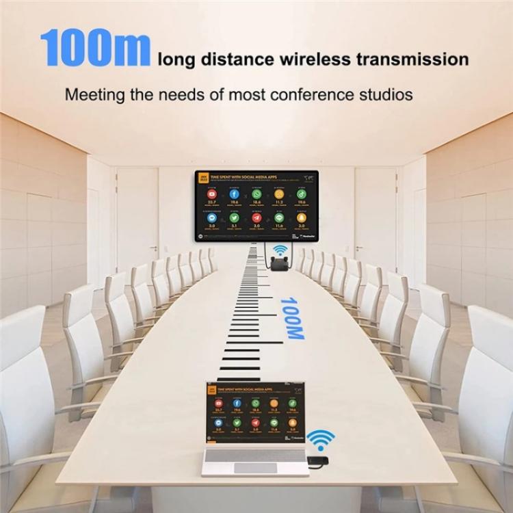 BOVBOX-091-HD-Conference-Use-100M-Wireless-WiFi-HDMI-Extender-Video-Transmitter-Receiver-PlugUS-Plug-SYA002827801