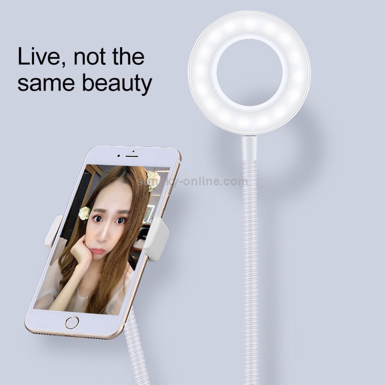 Base-Three-Heads-Universal-Cell-Phone-Holder-Bracket-Selfie-Ring-Light-with-3-Color-Light-Adjustment-SCS3503B