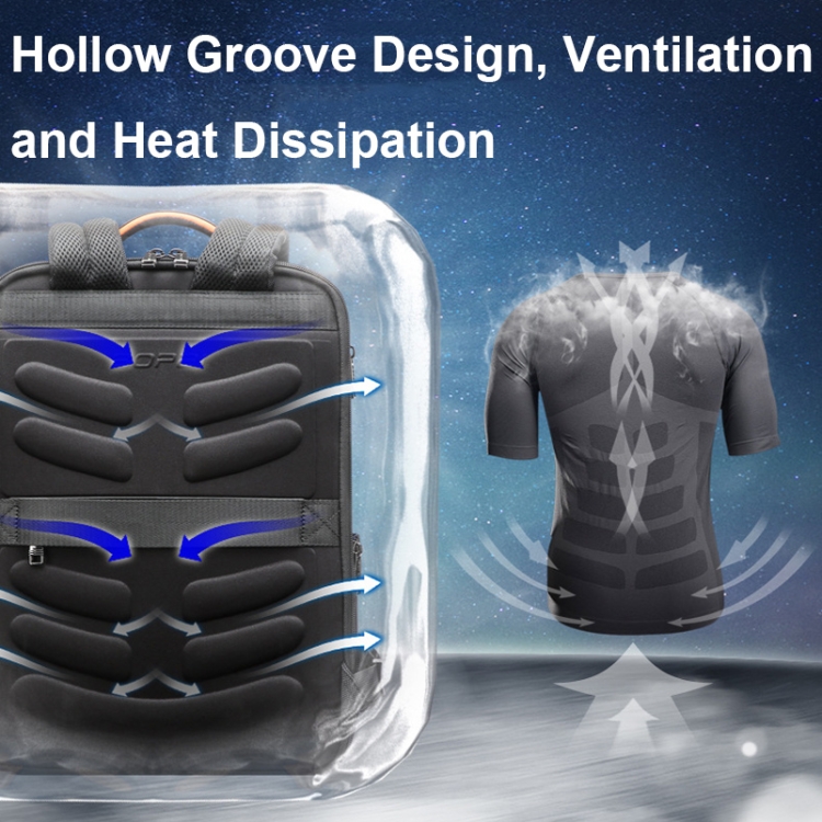 Bopai-61-121518-Multi-compartment-Waterproof-Expandable-Backpack-with-USB-Charging-HoleBlack-TBD0602836901A