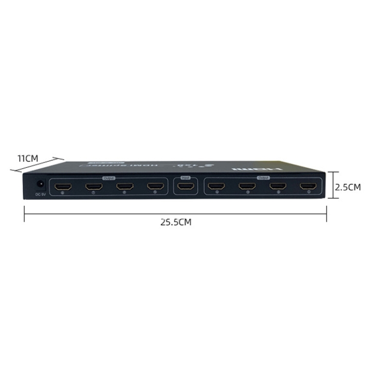 FJGEAR-SM4K108-8-Ports-HDMI-Splitter-4K-HD-Audio-And-Video-Splitter-EU-Plug-TBD06029618