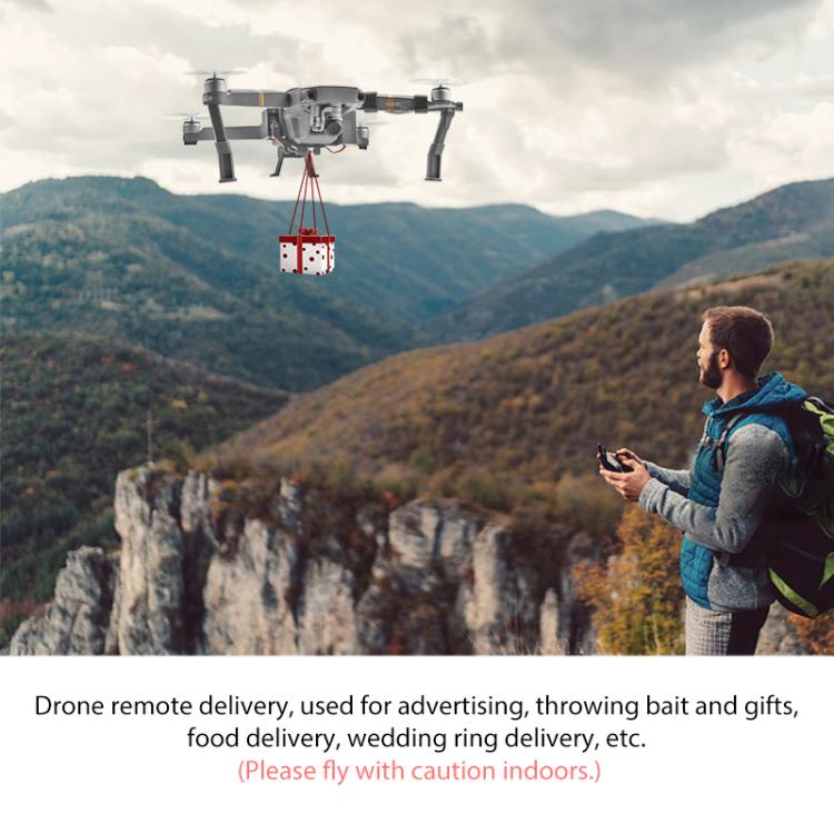 For-DJI-Mavic-Pro-BRDRC-Air-Dropping-System-Thrower-Parabolic-Grey-DOP2732H