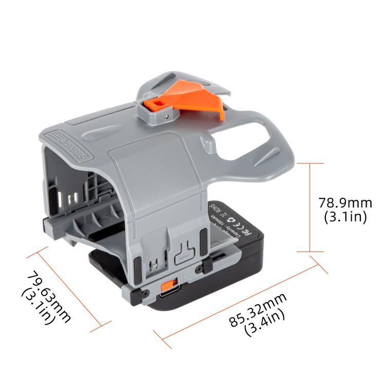 For-DJI-Mini-5-Pro-STARTRC-LED-Light-Air-Dropping-System-Thrower-Parabolic-Grey-DOP4774H