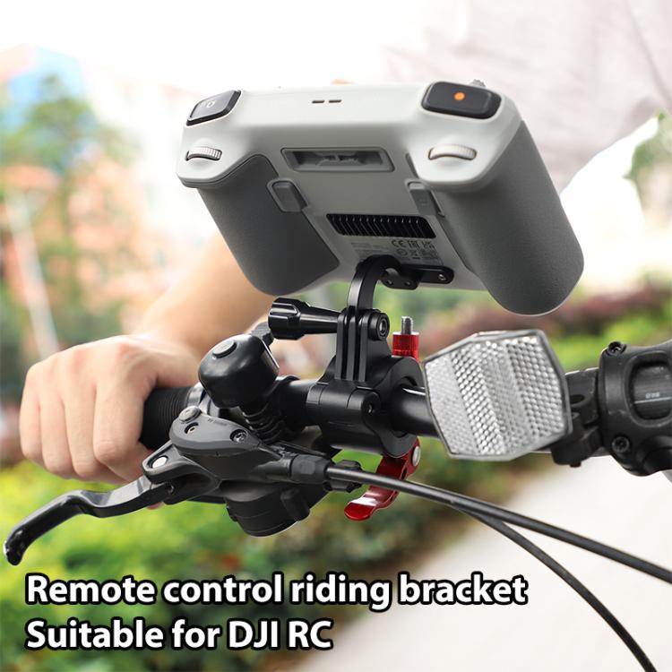For-DJI-RC2-Sunnylife-Remote-Control-Shooting-Camera-Bicycle-Clip-Mount-Black-DOP4572B