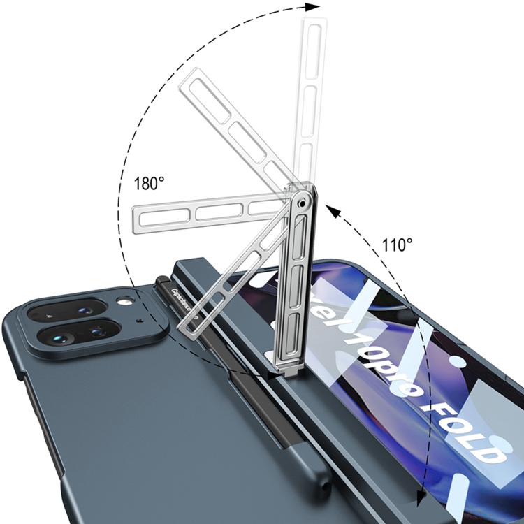 For-Google-Pixel-10-Pro-Fold-GKK-Integrated-Magnetic-Full-Coverage-Flip-Phone-Case-Included-PenSilver-EDA006987502A