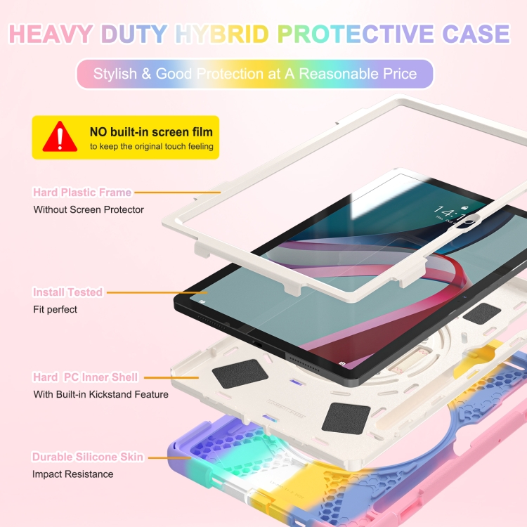 For-Lenovo-Tab-P11-Pro-Gen-2-Silicone-PC-Protective-Tablet-CaseColorful-Pink-EDA004069201H