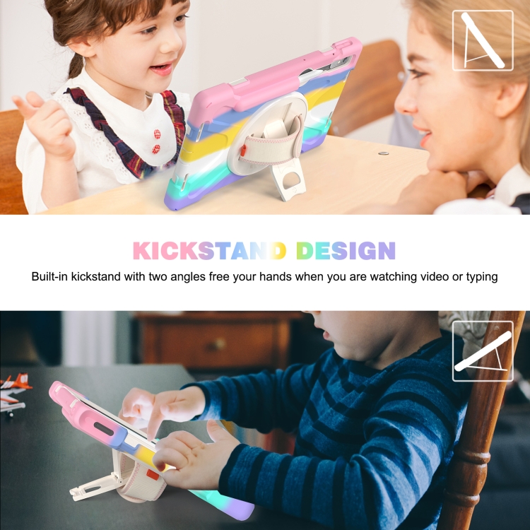 For-Lenovo-Tab-P11-Pro-Gen-2-Silicone-PC-Protective-Tablet-CaseColorful-Pink-EDA004069201H