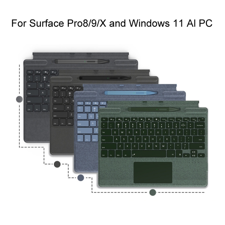 For-Microsoft-Surface-Pro-8-9-10-X-Bluetooth-Keyboard-Magnetic-Tablet-Wireless-Touch-Backlit-Keyboard-With-Pen-SlotBlue-TBD0605596101A