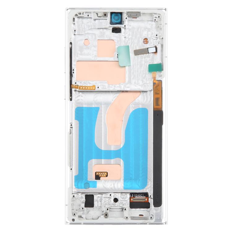 For-Samsung-Galaxy-S22-Ultra-SM-S908B-672-inch-TFT-LCD-Screen-Digitizer-Full-Assembly-with-Frame-Not-Supporting-Fingerprint-Identification-Silver-SPA4612S