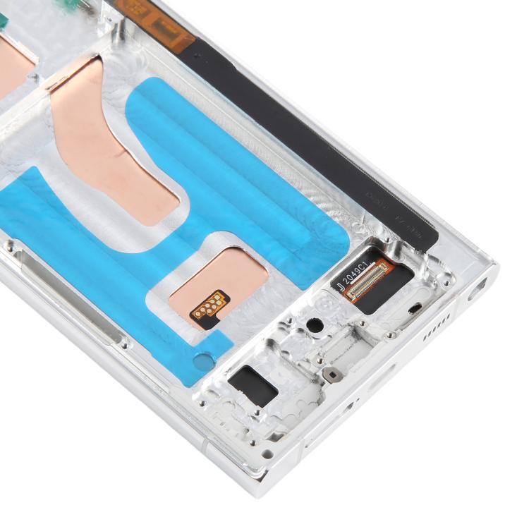 For-Samsung-Galaxy-S22-Ultra-SM-S908B-672-inch-TFT-LCD-Screen-Digitizer-Full-Assembly-with-Frame-Not-Supporting-Fingerprint-Identification-Silver-SPA4612S