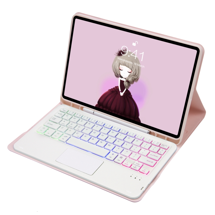 For-Samsung-Galaxy-Tab-S6-Lite-A610B-AS-Candy-Color-Backlight-Bluetooth-Keyboard-Leather-Tablet-CasePink-EDA003041703A