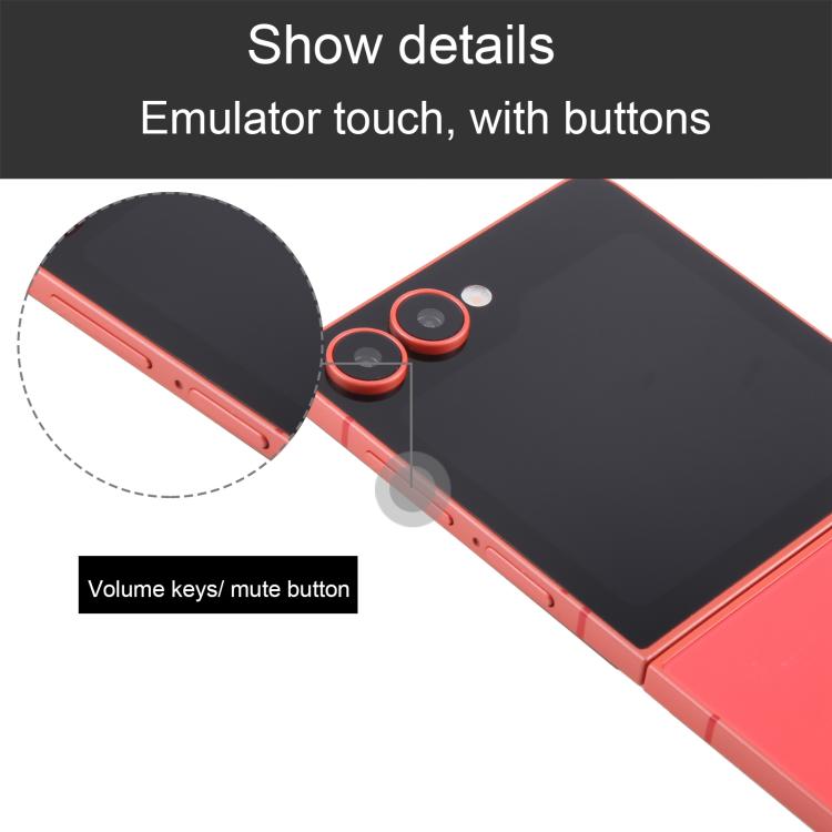 For-Samsung-Galaxy-Z-Flip7-Black-Screen-Non-Working-Fake-Dummy-Display-Model-Red-MPD4790R
