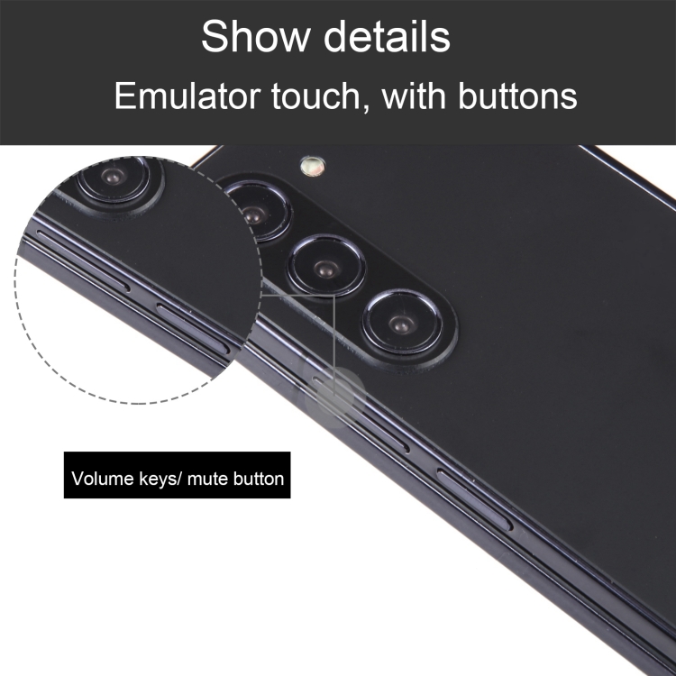 For-Samsung-Galaxy-Z-Fold5-Color-Screen-Non-Working-Fake-Dummy-Display-Model-Black-MPD4921B