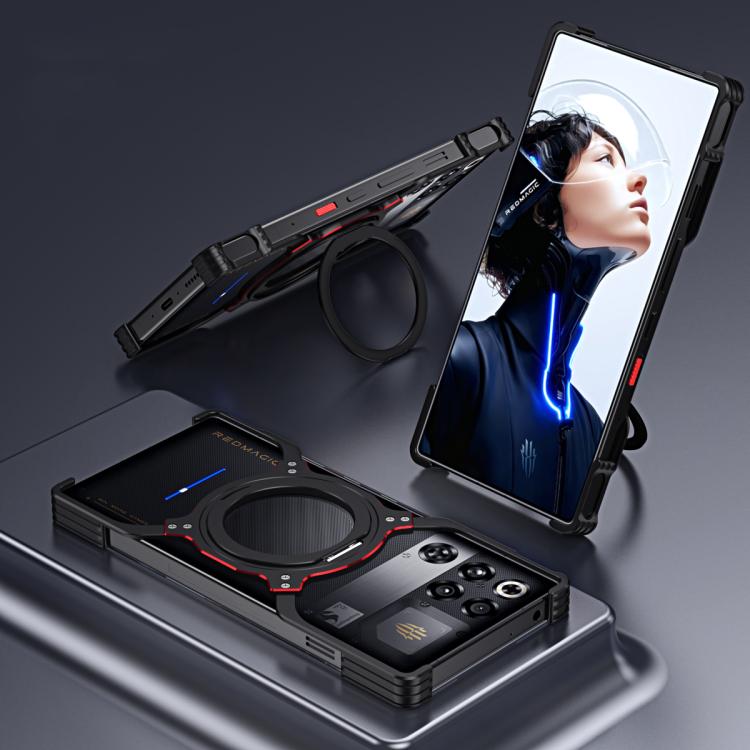 For-ZTE-nubia-Red-Magic-11-Pro-11-Pro-Mechanical-Arm-Borderless-MagSafe-Holder-Metal-Phone-CaseBlack-Red-EDA006755607A