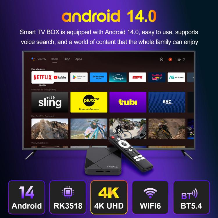 H96Max-4K-UHD-Android-14-Smart-TV-Box-with-Remote-Control-RK3518-Quad-Core-1GB8GBEU-Plug-EDA007955501A