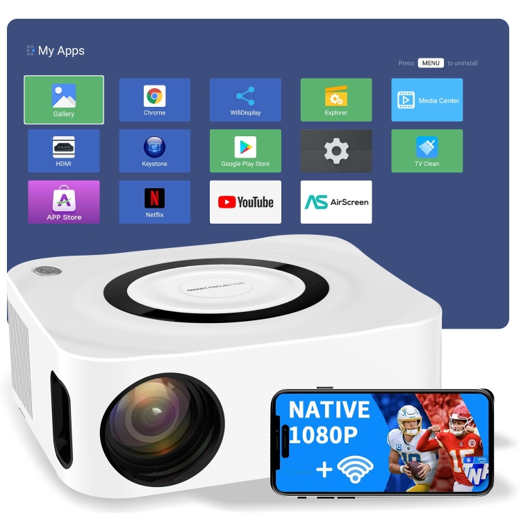 Home-HD-Projector-1080P-Bluetooth-WIFI-Mobile-Phone-Smart-Projector-Specification-US-Plug216G-TBD0604083701A
