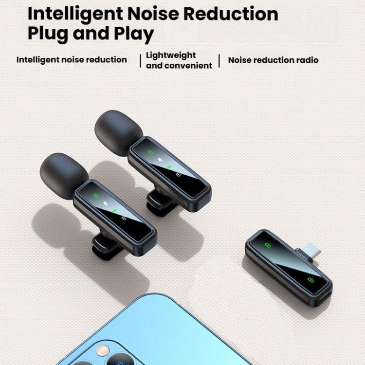 J82-Dual-Mic-3-In-1-Interface-8pcs-Set-Wireless-Collar-Clip-Microphone-Smart-Noise-Reduction-Mini-Microphone-TBD0606198001