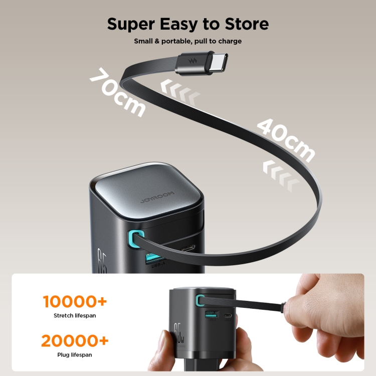 JOYROOM-JR-TCL02-GaN-65W-2-Port-Charger-with-Retractable-Cable-EU-Plug-EDA006614701