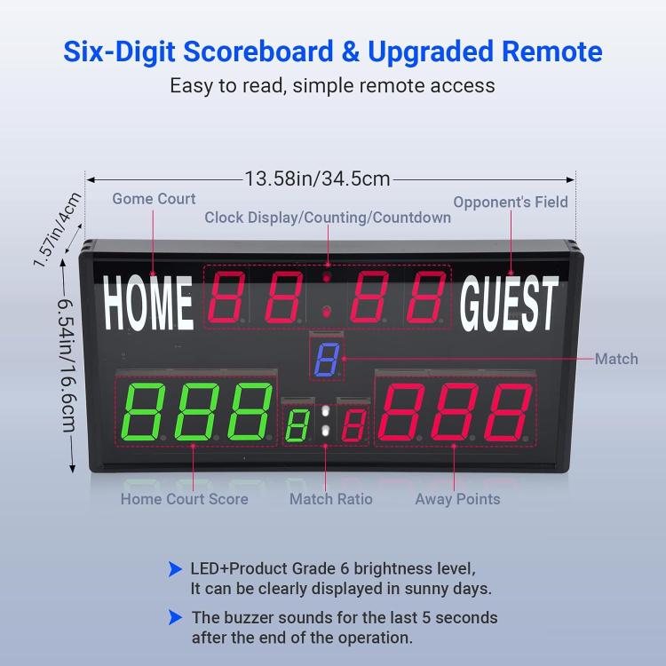 KYX-0030-13-digit-LED-Electronic-Scoreboard-Remote-Control-Multi-function-Competition-Timer-PlugUS-PlugBlack-EDA008363201A