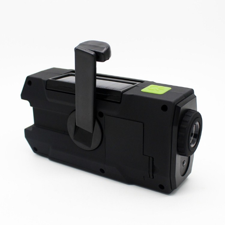 Multifunctional-Hand-Crank-Solar-Power-LED-Flashlight-Full-Band-FM-Radio-Desk-Lamp-Alarm-StyleOrdinary-VersionBlue-TBD049971501B