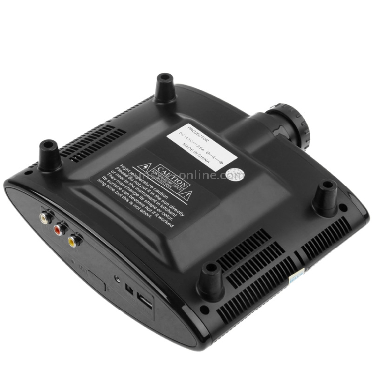 Multimedia-LED-Projector-and-Charging-Base-with-Speaker-for-iPhone-4-Support-AV-Input-Black-S-DMP-0101