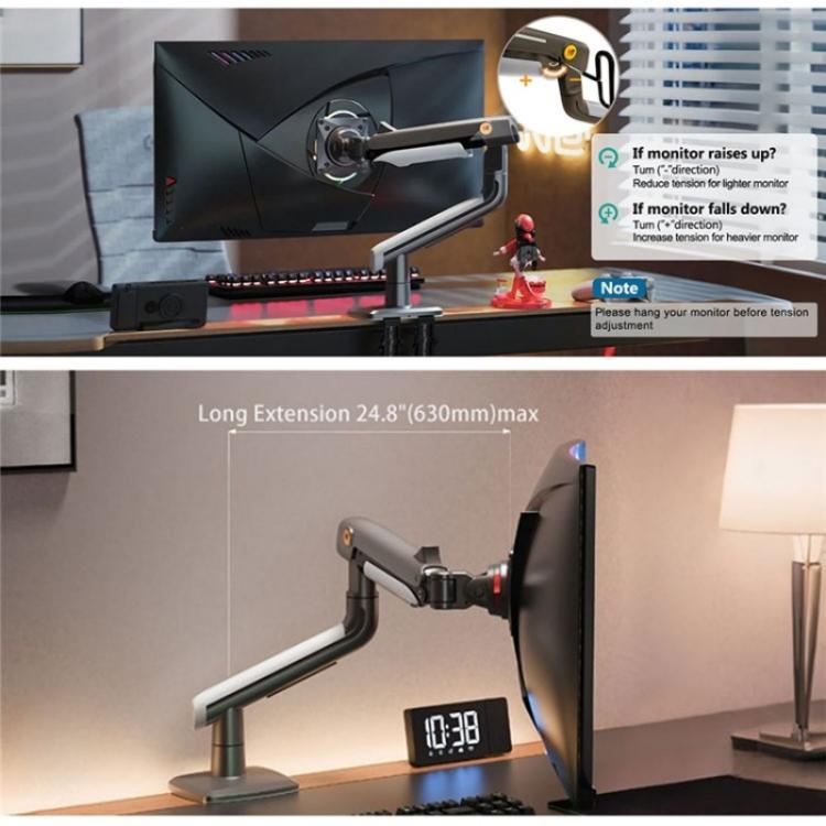 NORTH-BAYOU-A5-Flat-Ultrawide-Curved-Monitors-Bracket-Gaming-Monitor-Arm-VESA-Mount-SYA0029130