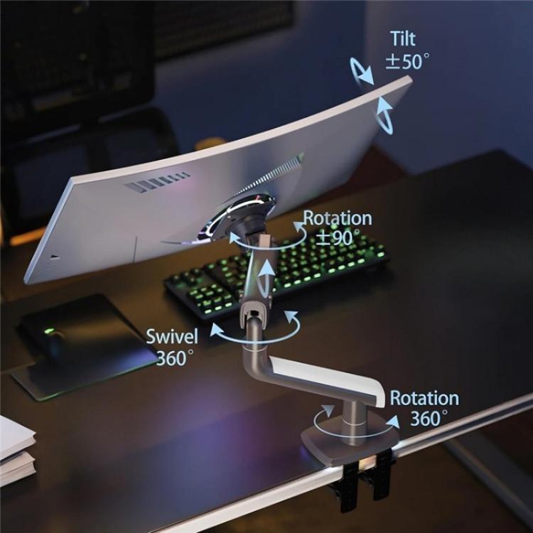 NORTH-BAYOU-A5-Flat-Ultrawide-Curved-Monitors-Bracket-Gaming-Monitor-Arm-VESA-Mount-SYA0029130