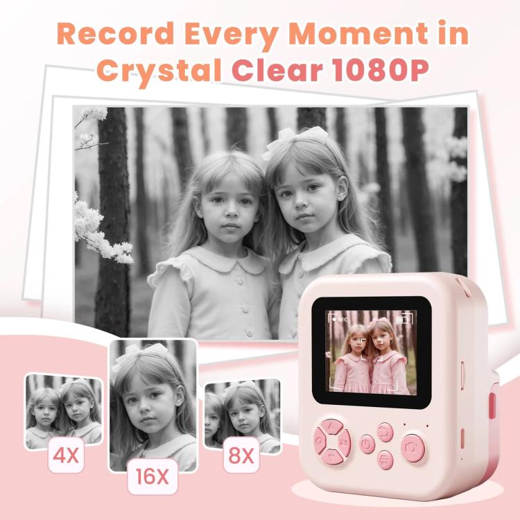 P02-Kids-Instant-Print-Camera-with-180-degree-Flip-Lens-32GB-Memory-Card-Selfie-Photo-Printing-ToyPink-TBD0606167201A