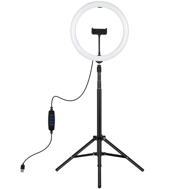 PULUZ-118-inch-30cm-Light-165m-Tripod-Mount-Curved-Surface-USB-3-Modes-Dimmable-Dual-Color-Temperature-LED-Ring-Vlogging-Video-Light-Live-Broadcast-Kits-with-Phone-ClampBlack-PKT3061B