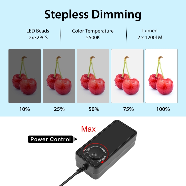 PULUZ-40cm-Folding-Portable-White-Light-Dimmable-Photo-Lighting-Studio-Shooting-Tent-Box-Kit-with-6-Colors-Black-Orange-White-Red-Green-Blue-Backdrops-PU5040DE