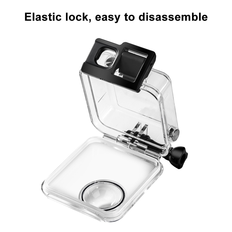 PULUZ-45m-Underwater-Waterproof-Housing-Diving-Case-for-GoPro-MAX-with-Buckle-Basic-Mount-Screw-PU466