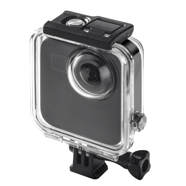 PULUZ-45m-Underwater-Waterproof-Housing-Diving-Case-for-GoPro-MAX-with-Buckle-Basic-Mount-Screw-PU466