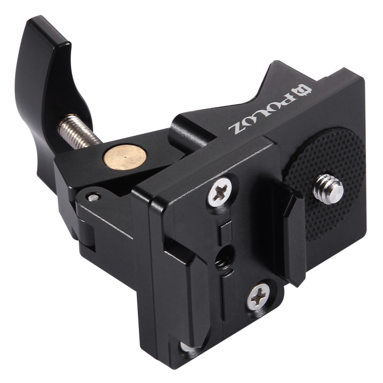 PULUZ-Aluminium-Alloy-Mount-Universal-Fixing-Clamp-for-GoPro-Insta360-DJI-and-Other-Action-Cameras-PU196
