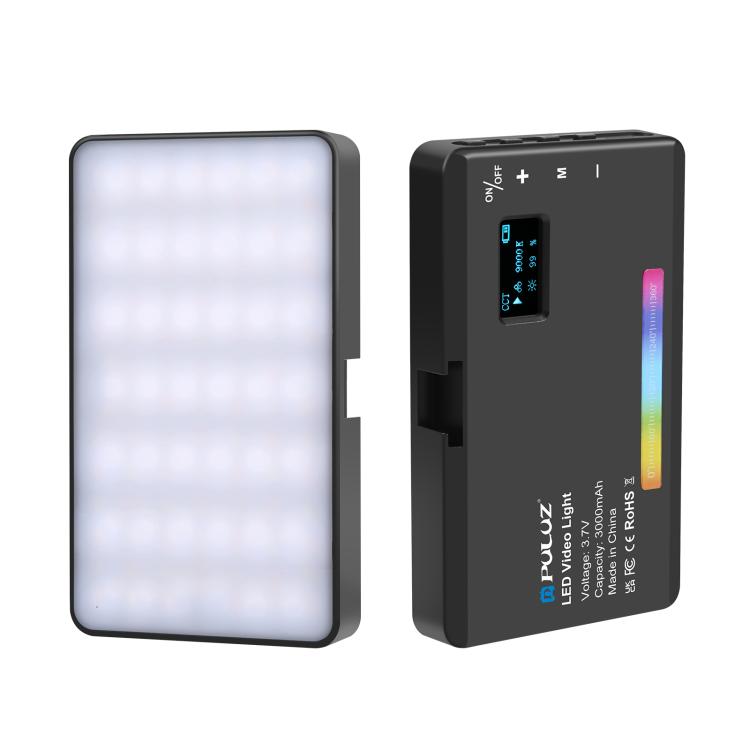 PULUZ-Pocket-140-LEDs-RGB-Full-Color-Beauty-Fill-Light-Handheld-Photography-LED-Light-Black-PU658B
