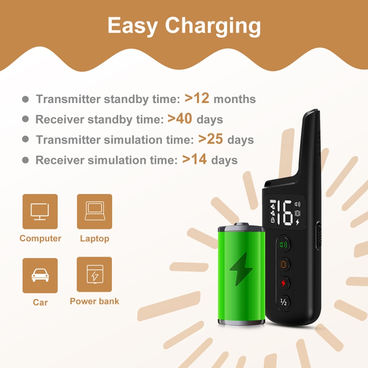 Pet-Wrap-around-Electric-Shock-Column-Powerful-Electronic-Training-Collar-Style-Receiver-Remote-TBD0604056901